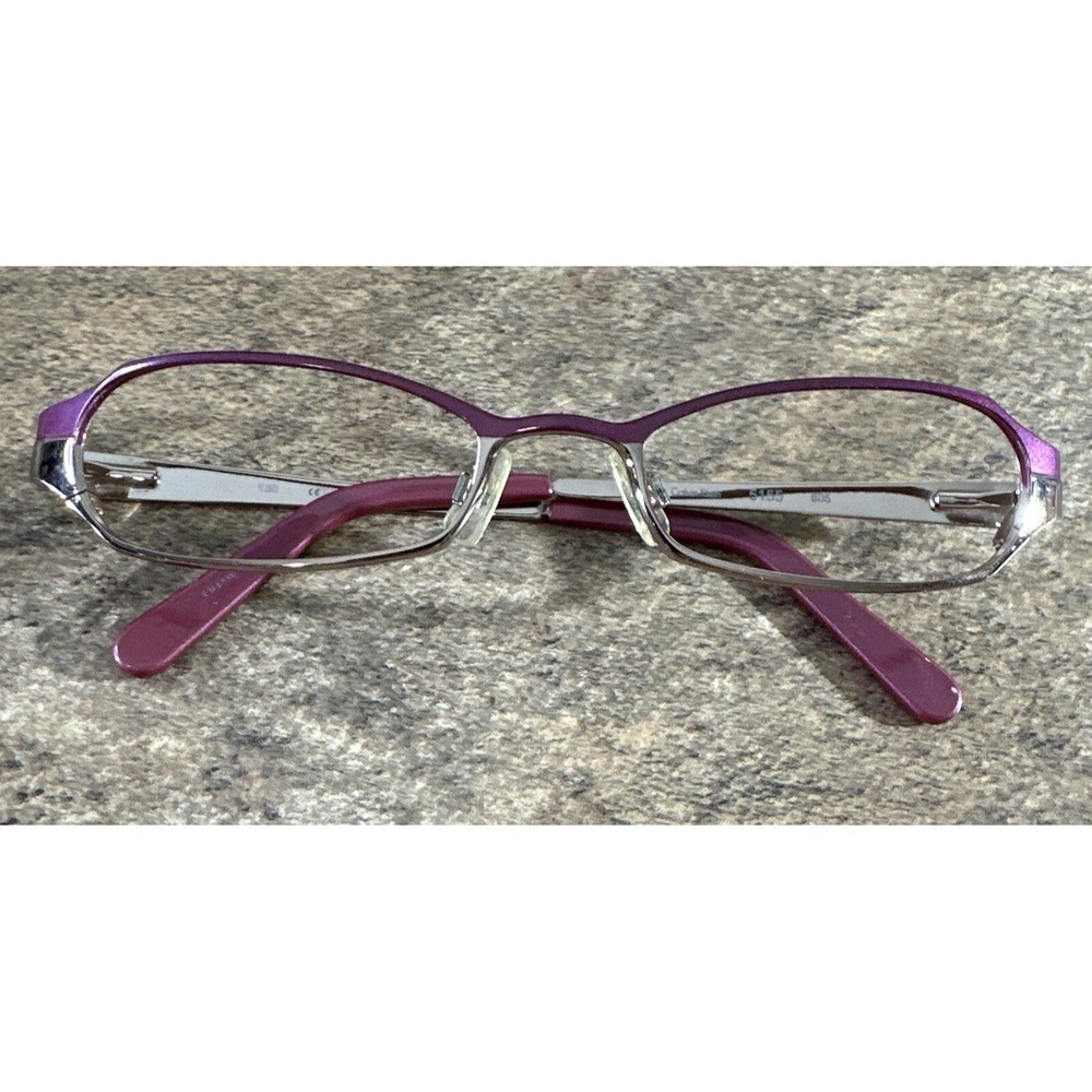 Calvin Klein 5155 605 Plum Metal Full Rim Eyeglasses Frames 51-18-130-24mm G8